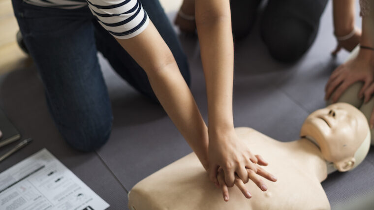 Förstahjälpen hjärtstart